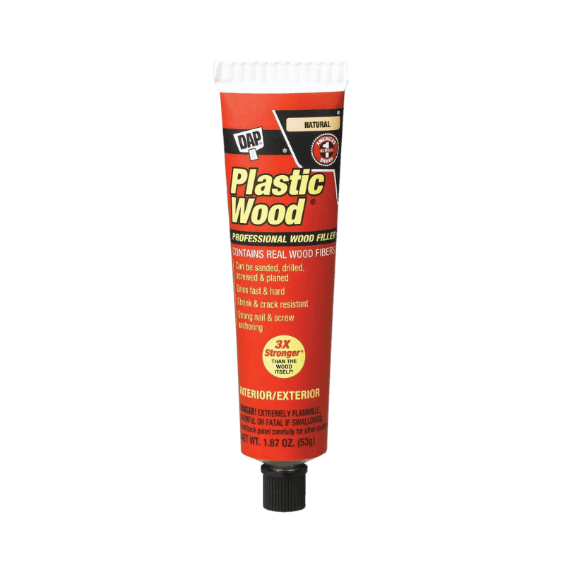 DAP Plastic Wood Filler Natural 1.8 oz. | Wall Patching Compounds & Plaster | Gilford Hardware
