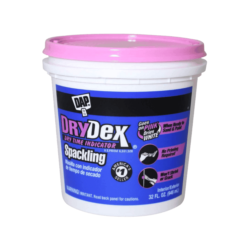 DAP DryDex Spackling Compound Ready to Use White 1 qt. | Wall Patching Compounds & Plaster | Gilford Hardware & Outdoor Power Equipment