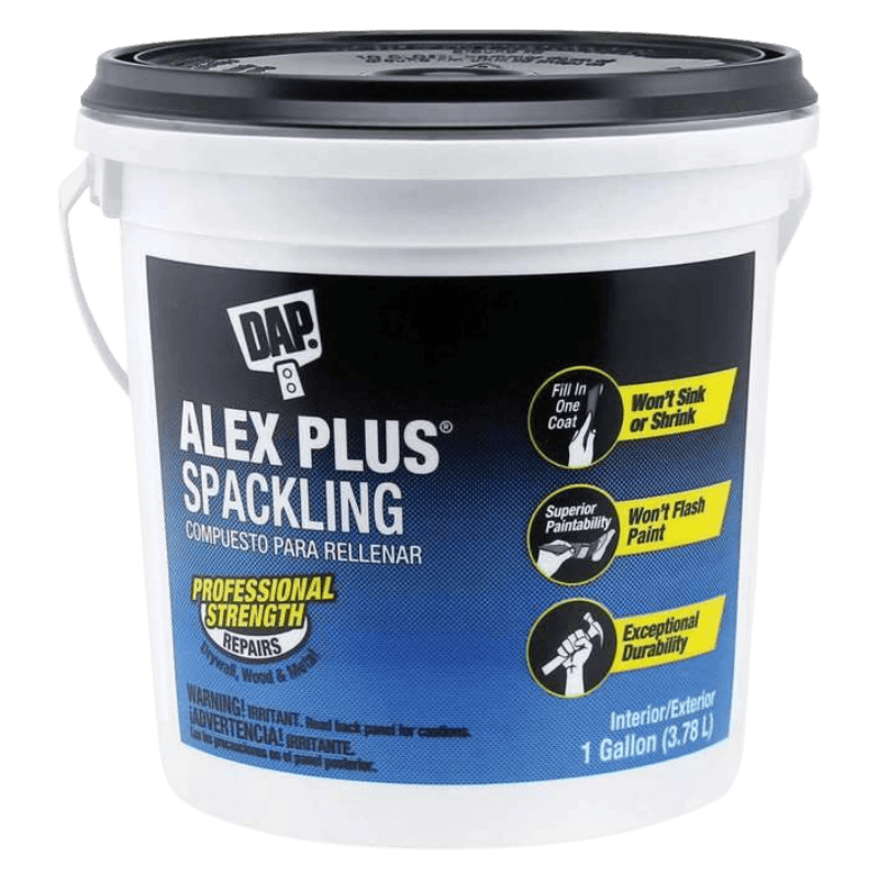DAP Alex Plus Ready to Use Spackling Compound White 1 gal. | Wall Patching Compounds & Plaster | Gilford Hardware & Outdoor Power Equipment