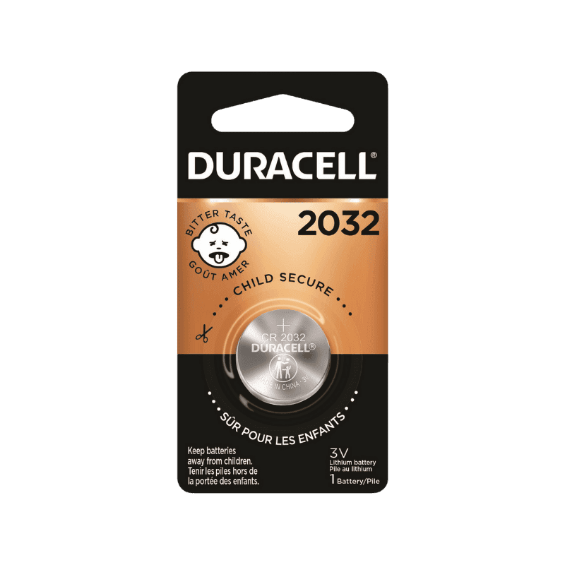 Duracell 2032 3V Lithium Battery Watch, Calculator & Medical | Gilford Hardware