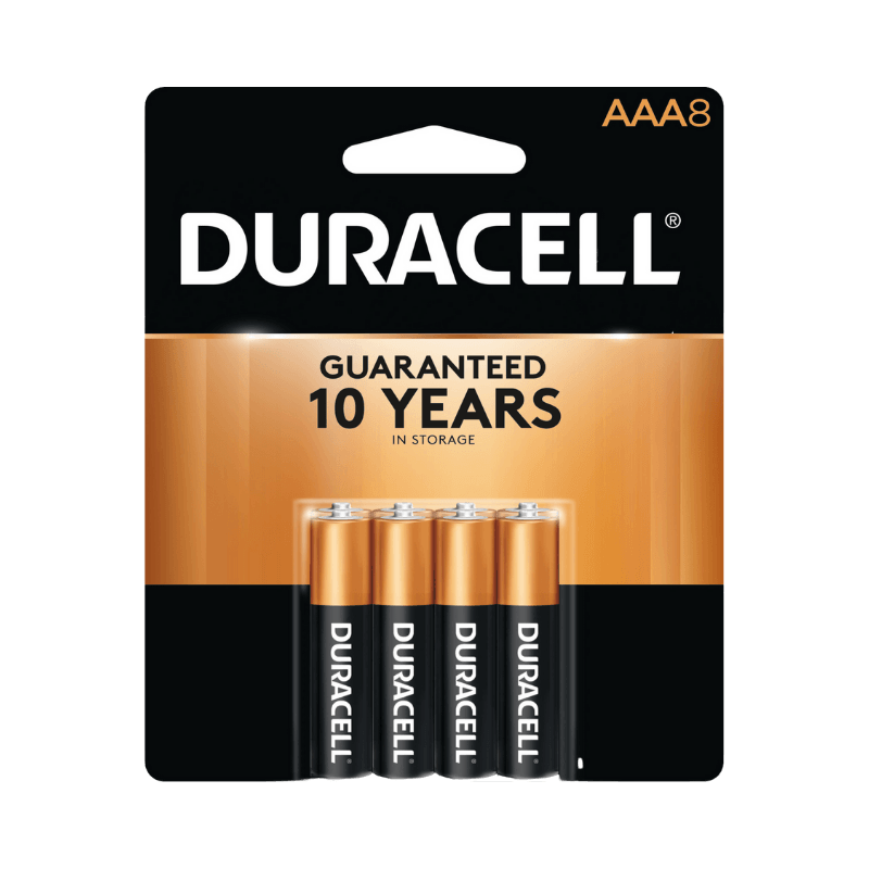 Duracell Coppertop AAA Alkaline Batteries 8-Pack. | Gilford Hardware 