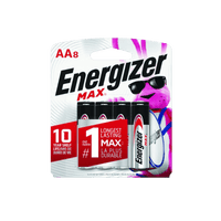 Thumbnail for Energizer MAX Alkaline Batteries AA 8-Pack. | Electrical Fixtures/Supplies | Gilford Hardware & Outdoor Power Equipment