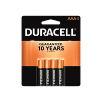 Thumbnail for Duracell Coppertop AAA Alkaline Batteries 4-Pack | Gilford Hardware