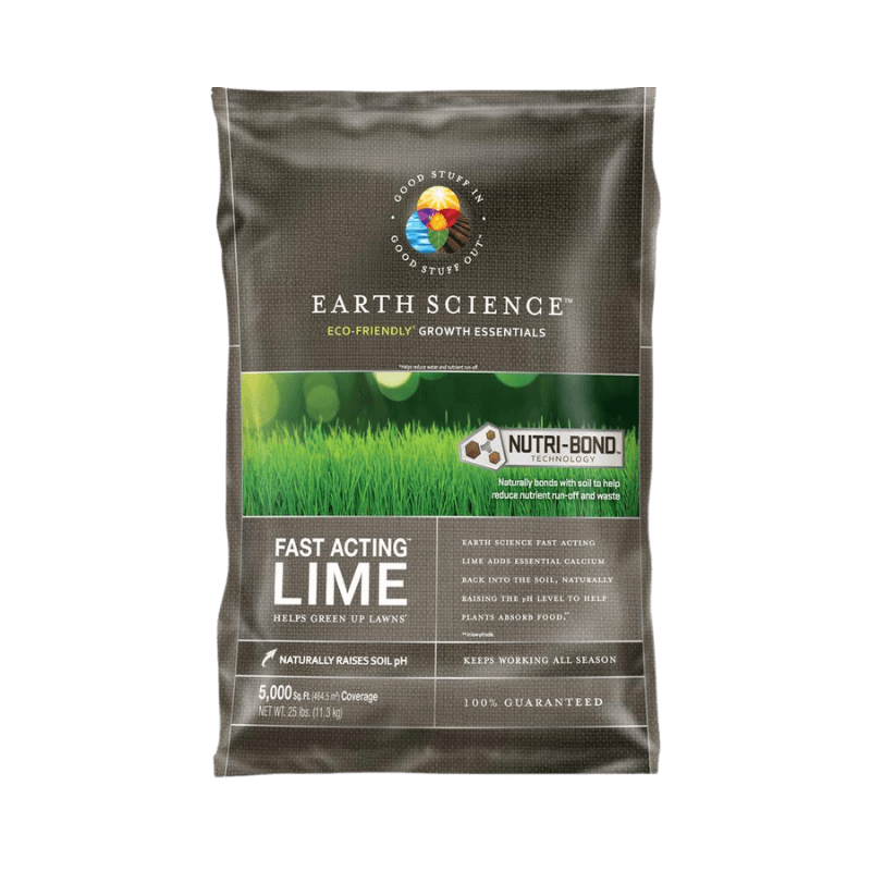 Earth Science Fast Acting Lime Lime 5000 ft² 25 lb. | Fertilizers | Gilford Hardware & Outdoor Power Equipment