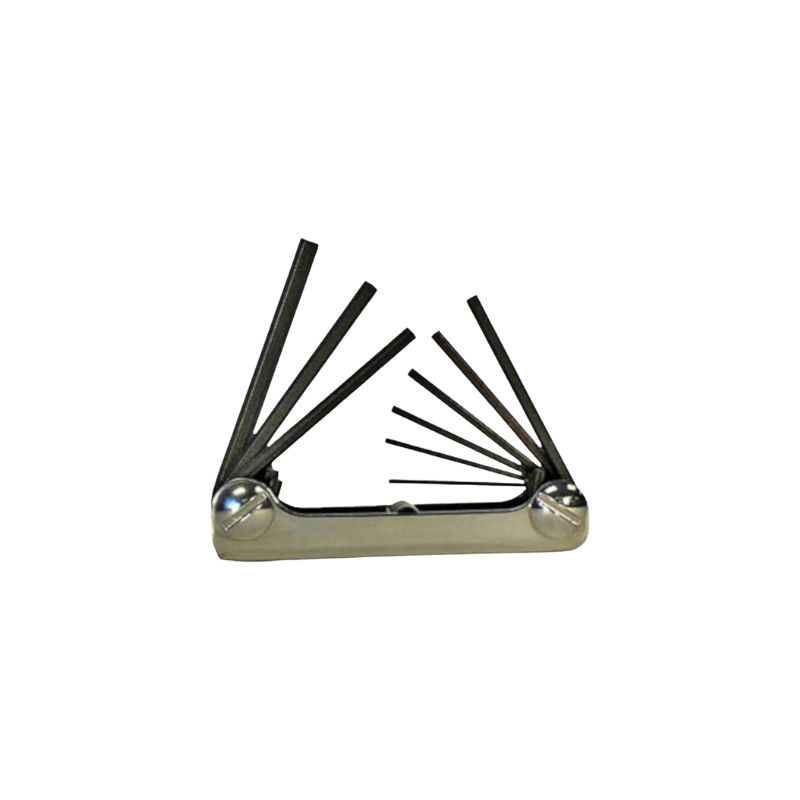 Eklind Tool Hex Key Set Multi-Size SAE .050" to 3/16" 9-pc. | Gilford Hardware