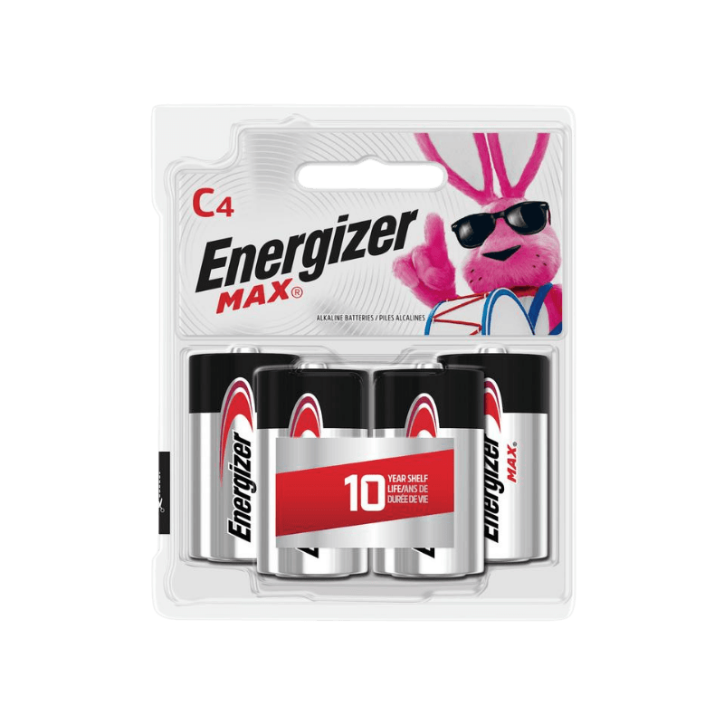 Energizer MAX C Alkaline Batteries 4-Pack. | Batteries | Gilford Hardware & Outdoor Power Equipment