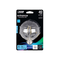 Thumbnail for Feit Electric Enhance G25 E26 (Medium) Filament LED Bulb Daylight 40 Watt Equivalence | LED Light Bulbs | Gilford Hardware & Outdoor Power Equipment