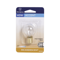 Thumbnail for Westinghouse 40 watt S11 Specialty Incandescent Bulb E17 (Intermediate) Warm White | Gilford Hardware & Outdoor Power Equipment