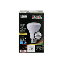 Thumbnail for Feit Electric R20 E26 (Medium) LED Bulb Soft White 45 Watt Equivalence | Gilford Hardware 