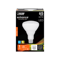 Thumbnail for Feit Electric BR30 E26 (Medium) LED Bulb Soft White 65 Watt Equivalence | LED Light Bulbs | Gilford Hardware