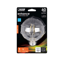 Thumbnail for Feit Electric G25 E26 (Medium) Filament LED Bulb Natural Light | Gilford Hardware 