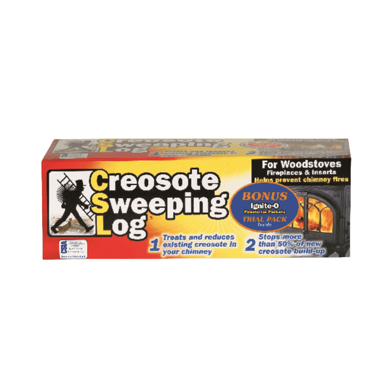 CSL Creosote Sweeping Log 1-Pack. | Fireplace & Wood Stove Accessories | Gilford Hardware & Outdoor Power Equipment
