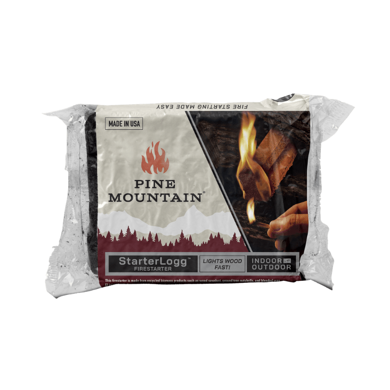 Pine Mountain Starter Logs Pine Sawdust Fire Starter 24-Pack | Firewood & Fuel | Gilford Hardware & Outdoor Power Equipment