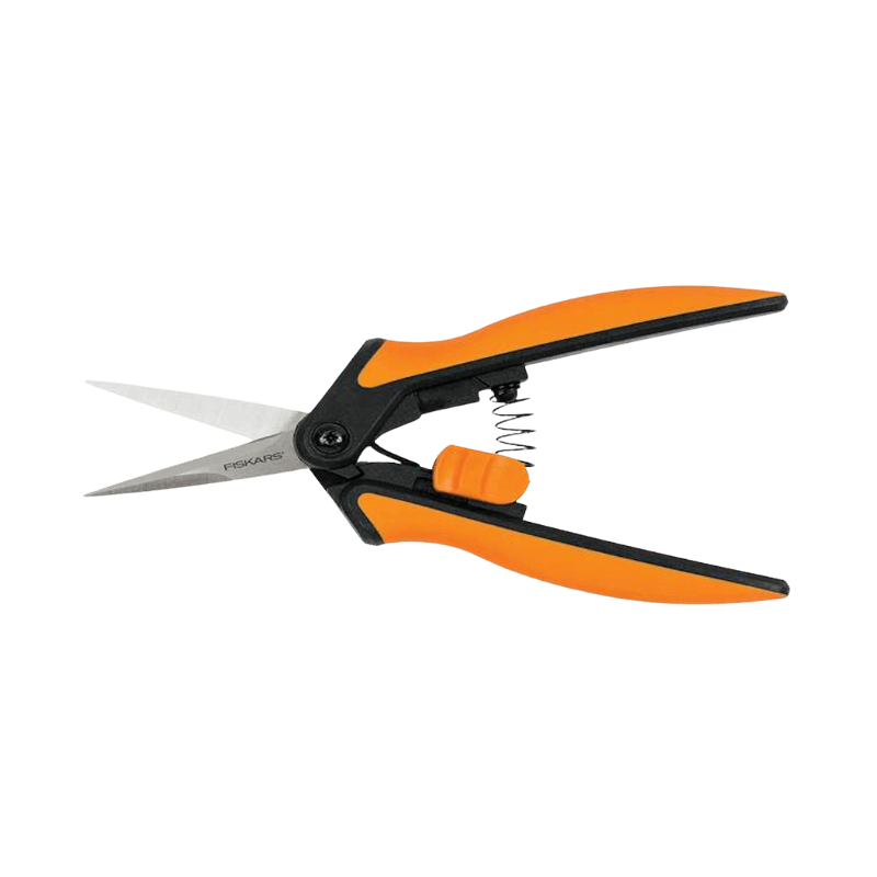 Fiskars Softgrip Micro-Tip Snips Stainless Steel | Pruning Shears | Gilford Hardware & Outdoor Power Equipment