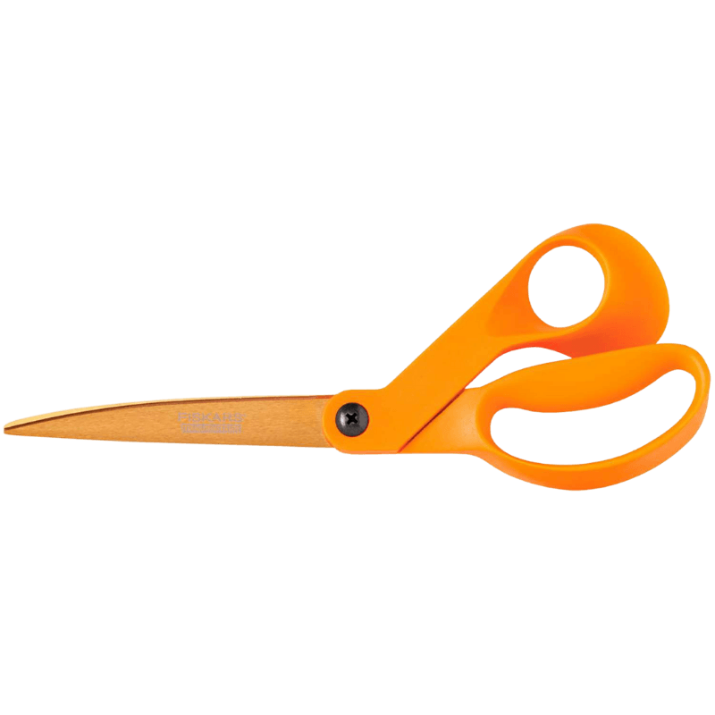 Fiskars Serrated Straight Shear Stainless Steel 9 in. | Craft & Office Scissors | Gilford Hardware & Outdoor Power Equipment