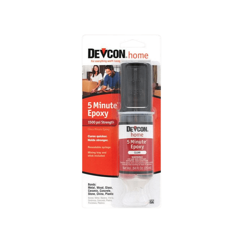 Devon 5 Minute High Strength Epoxy 0.84 oz. | Hardware Glue & Adhesives | Gilford Hardware & Outdoor Power Equipment