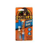 Thumbnail for Gorilla Super Glue High Strength 0.22 oz. 2-Pack | Hardware Glue & Adhesives | Gilford Hardware & Outdoor Power Equipment