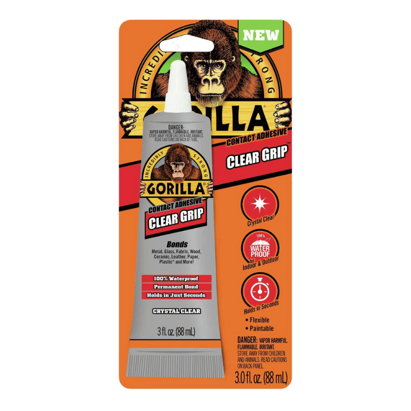 Gorilla Clear Grip High Strength 3 oz. | Gilford Hardware 