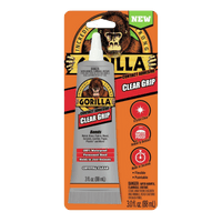 Thumbnail for Gorilla Clear Grip High Strength 3 oz. | Glue | Gilford Hardware & Outdoor Power Equipment