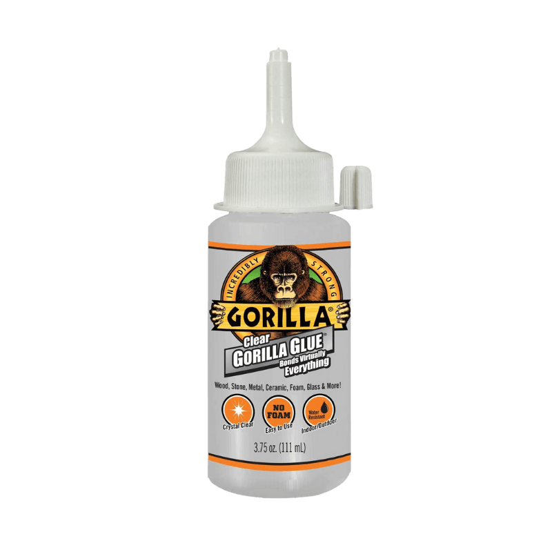 Gorilla Clear Glue High Strength 3.75 oz | Gilford Hardware 