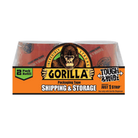 Thumbnail for Gorilla Clear Shipping & Storage Tape 2.88 in x 60 yd 2-Pack. | Hardware Tape | Gilford Hardware