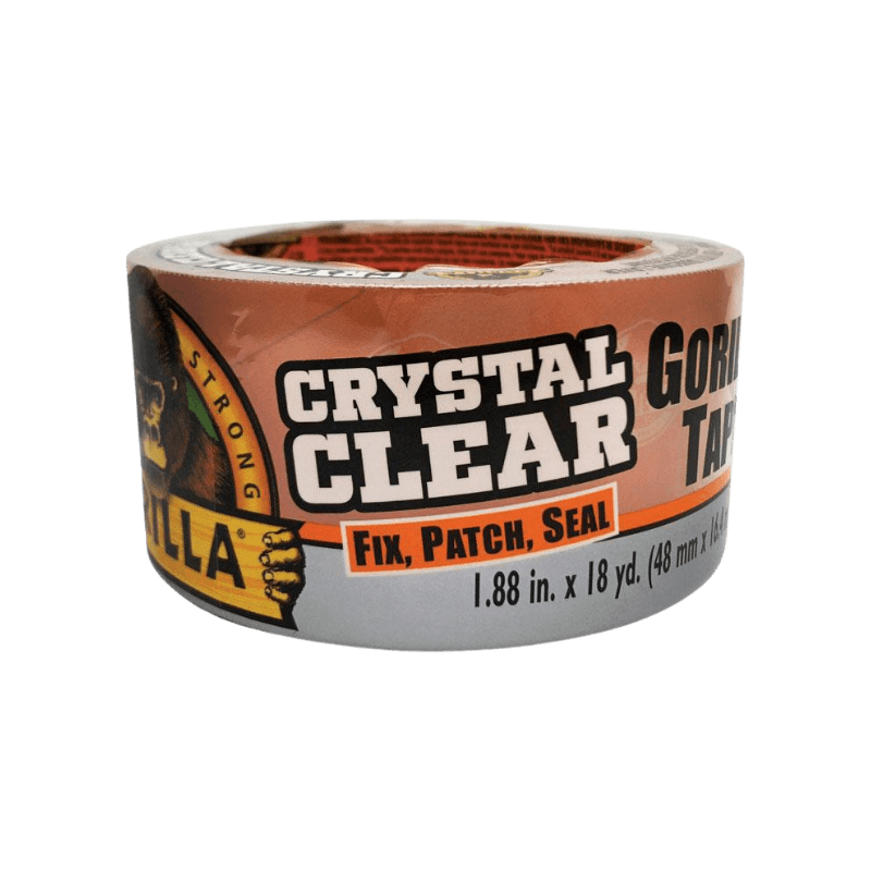 Gorilla Clear Fix, Patch, Seal Tape Clear 1.88 x 18 yd | Hardware Tape | Gilford Hardware & Outdoor Power Equipment