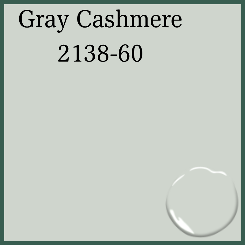 Gray Cashmere 2138-60 Benjamin Moore | Gilford Hardware