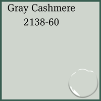 Thumbnail for Gray Cashmere 2138-60 Benjamin Moore | Gilford Hardware