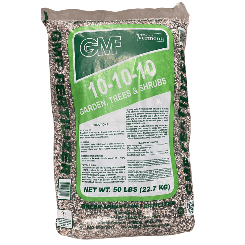 Green Mountain Fertilizer 10-10-10 50 lb. | Gilford Hardware