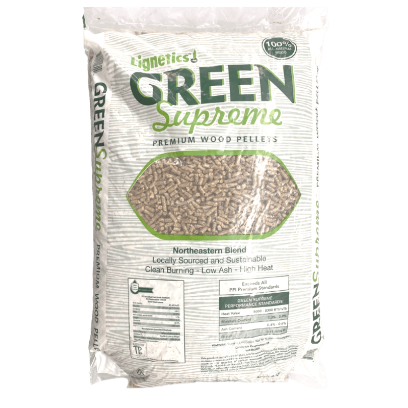 Green Supreme Wood Pellets 40 lb. | Firewood & Fuel | Gilford Hardware & Outdoor Power Equipment