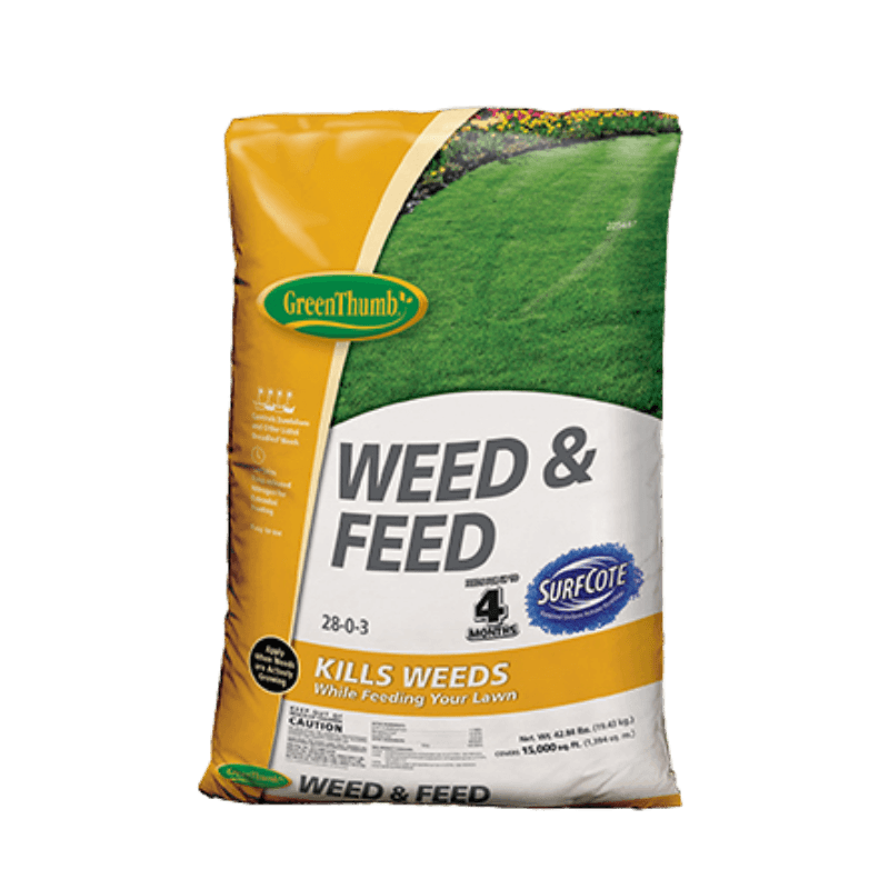 Green Thumb Weed and Feed Lawn Fertilizer 15,000 sq ft. | Lawn & Garden | Gilford Hardware & Outdoor Power Equipment