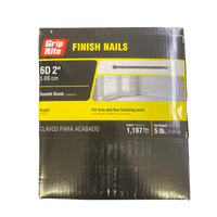 Thumbnail for Grip-Rite Finishing Bright Steel Nail Cupped 6D 2 in. 5 lb.| Gilford Hardware 