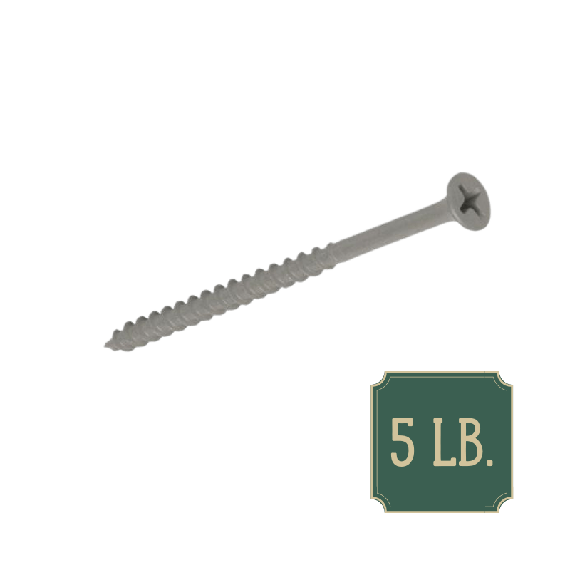 Grip-Rite Phillips Exterior Screws No. 8 x 3 in. 5 lb. | Gilford Hardware