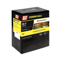 Thumbnail for Grip-Rite Common Bright Steel Nail Flat 6D 2 in. 5 lb. | Gilford Hardware 