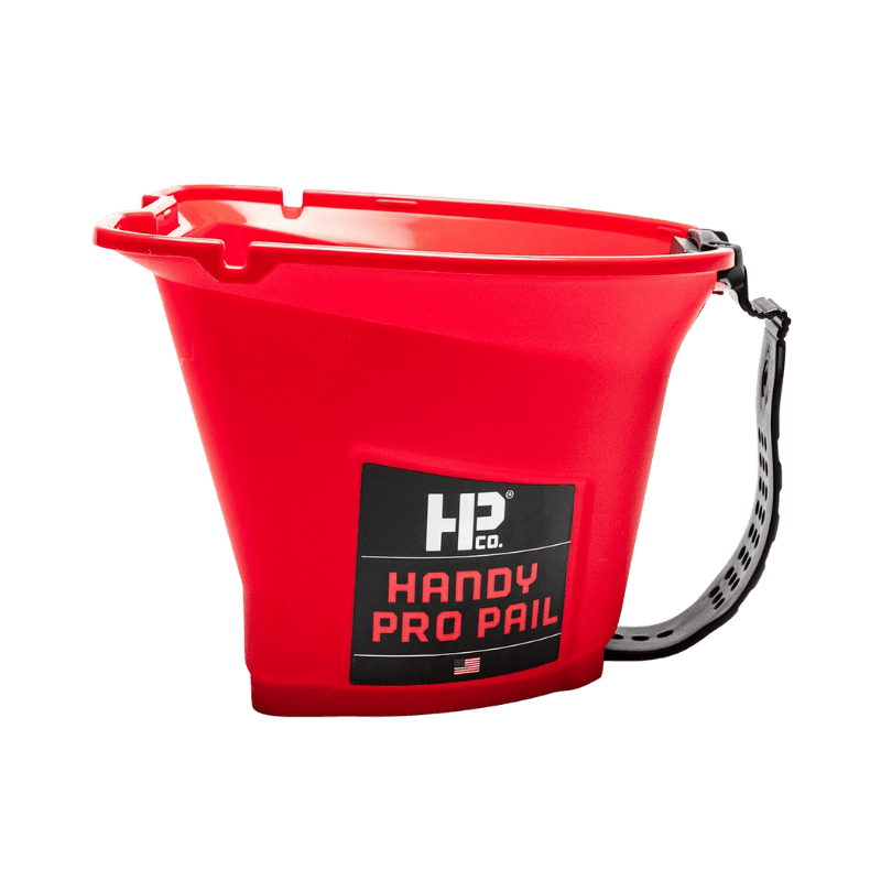HANDy Pro Red 1/2 gal. Plastic Paint Pail | Gilford Hardware 