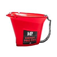 Thumbnail for HANDy Pro Red 1/2 gal. Plastic Paint Pail | Gilford Hardware 