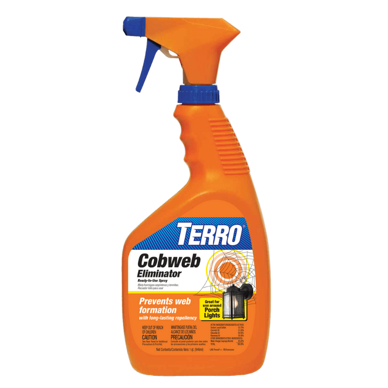 TERRO Cobweb Eliminator Liquid Spray 1 qt. | Gilford Hardware 