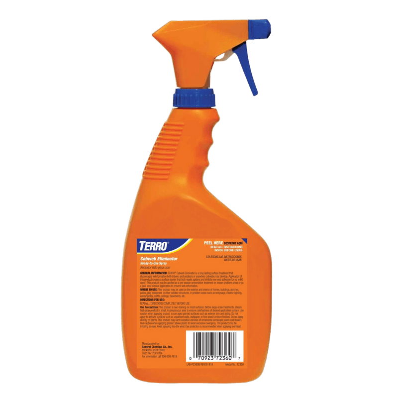 TERRO Cobweb Eliminator Liquid Spray 1 qt. | Gilford Hardware 