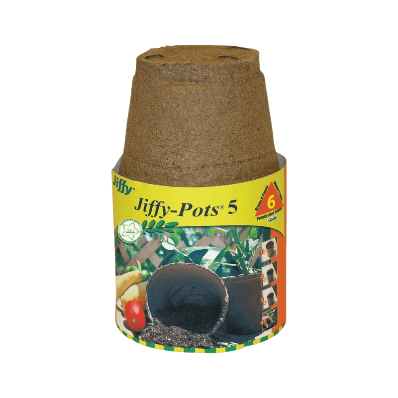 Jiffy Peat Pot 5" 6-Pack | Lawn & Garden/Farm | Gilford Hardware & Outdoor Power Equipment