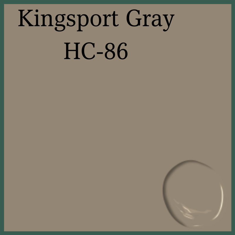 Kingsport Gray HC-86 Benjamin Moore | Gilford Hardware