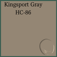 Thumbnail for Kingsport Gray HC-86 Benjamin Moore | Gilford Hardware