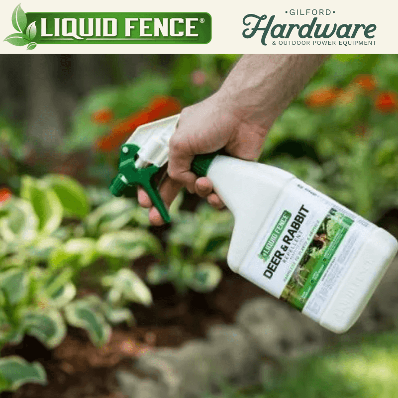 Liquid Fence Deer and Rabbits Repellent Spray 32 oz. | Gilford Hardware