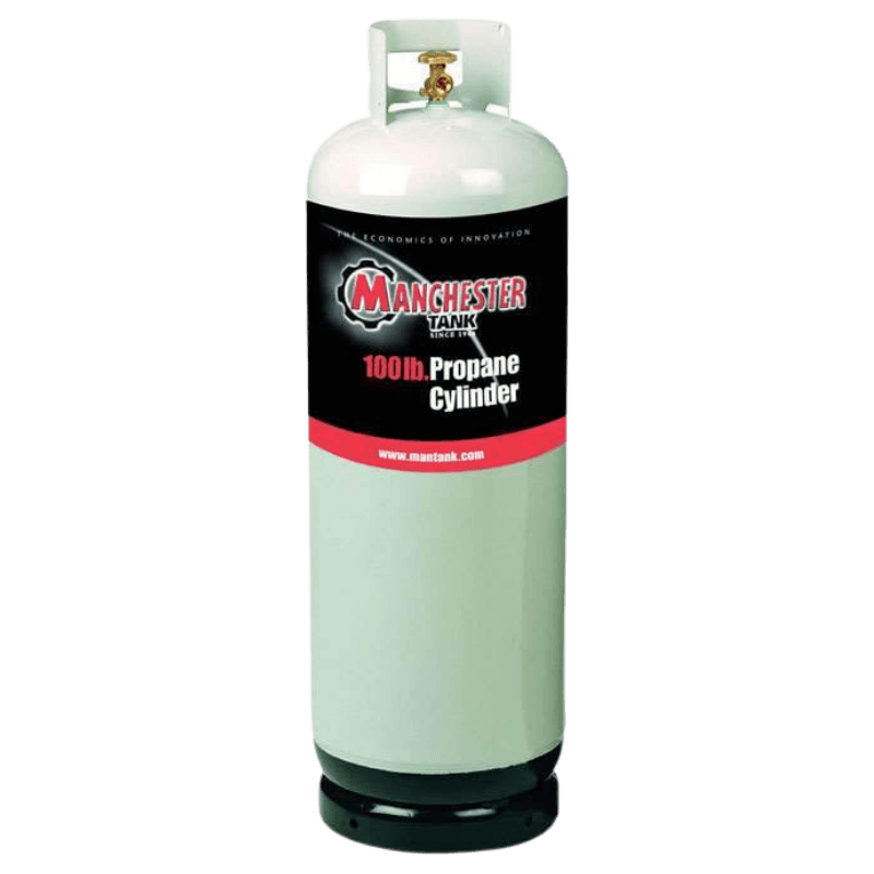 Manchester FILLED Propane Tank Cylinder 100 lb. Capacity | Propane Tank | Gilford Hardware & Outdoor Power Equipment
