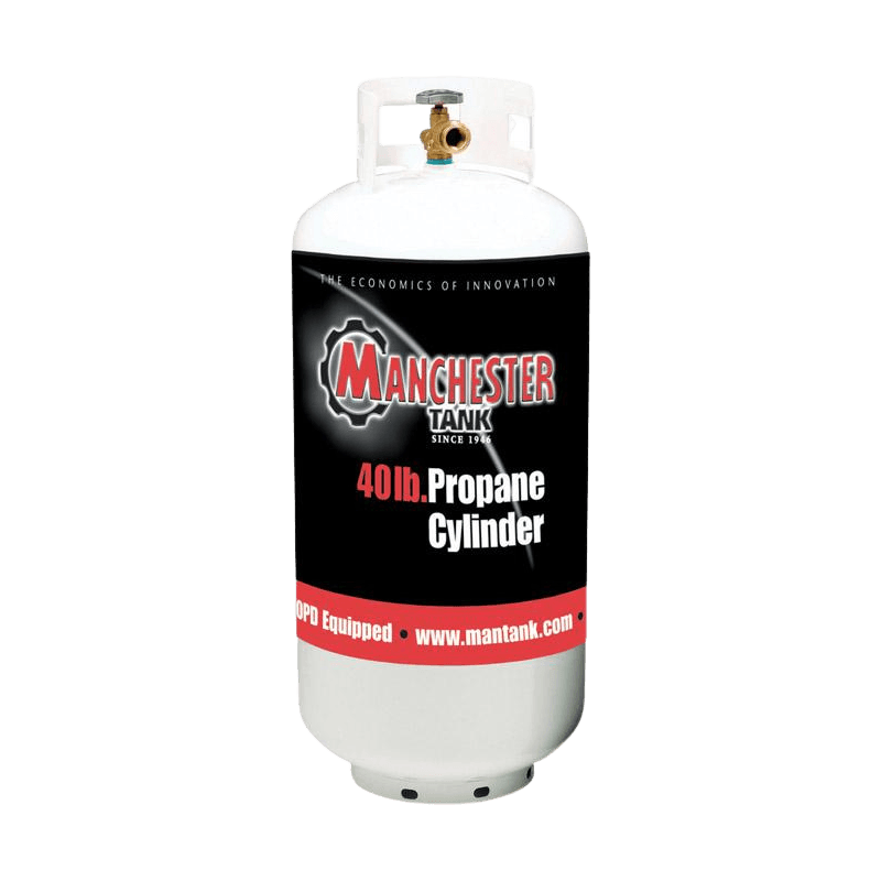 Manchester FILLED Propane Tank 40 lb. | Propane | Gilford Hardware & Outdoor Power Equipment