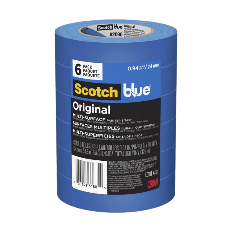 ScotchBlue Multi Painter's Tape Medium 0.94 x 60 yds. 3-Pack | Gilford Hardware 