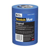 Thumbnail for ScotchBlue Multi Painter's Tape Medium 0.94 x 60 yds. 3-Pack | Gilford Hardware 