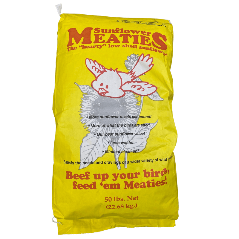 Meaties Hulled & Whole Sunflower Seeds 50 lb. | Gilford Hardware 