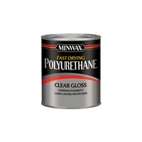 Thumbnail for Minwax Gloss Clear Fast-Drying Polyurethane 1 qt. | Stains | Gilford Hardware