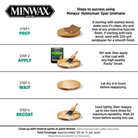 Thumbnail for Minwax Helmsman Semi-Gloss Clear Spar Urethane 1 pt. | Gilford Hardware