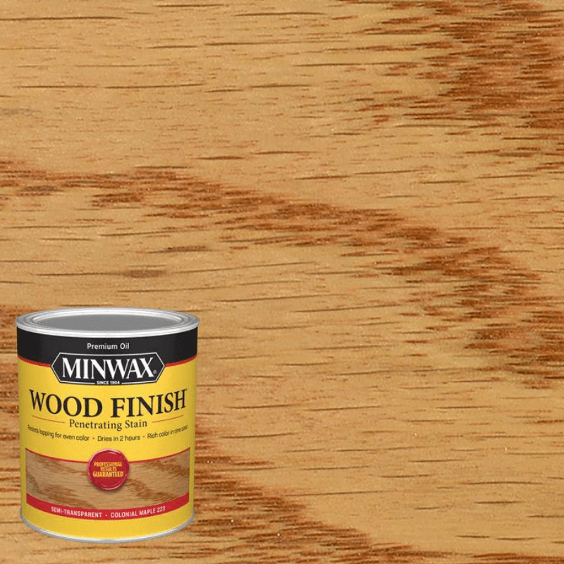 Minwax Wood Oil Stain Semi-Transparent Colonial Maple 1 qt. | Gilford Hardware 